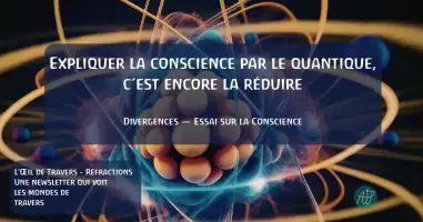 Expliquer la conscience par le quantique, c'est encore la réduire Expliquer la conscience par le quantique, c'est encore la réduire