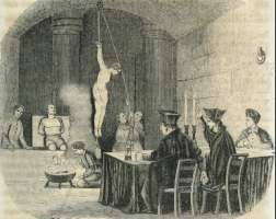 Inquisition. Image extraite du livre: The history of Romanism : from the earliest corruptions of Christianity to the present time; with full chronological table, analytical and alphabetical indexes and glossary; illustrated by numerous accurate and highly finished engravings of its ceremonies, superstitions, persections, and historical incidents Inquisition. Image extraite du livre: The history of Romanism : from the earliest corruptions of Christianity to the present time; with full chronological table, analytical and alphabetical indexes and glossary; illustrated by numerous accurate and highly finished engravings of its ceremonies, superstitions, persections, and historical incidents
