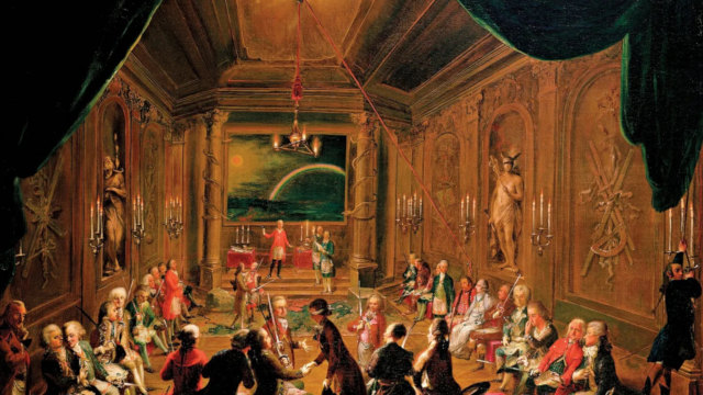 Initiation dans une loge maçonnique viennoise en 1784 - Ignaz (1748-1797) Initiation dans une loge maçonnique viennoise en 1784 - Ignaz (1748-1797)
