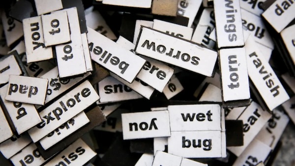 Des mots en vrac Des mots en vrac