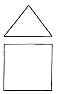 triangle et carre