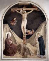 Fra Angelico - La crucifixion du Christ - Fresque - Florence Fra Angelico - La crucifixion du Christ - Fresque - Florence