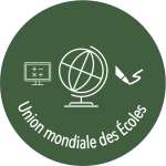 Logo de l'union mondiale des écoles (factice) Logo de l'union mondiale des écoles (factice)