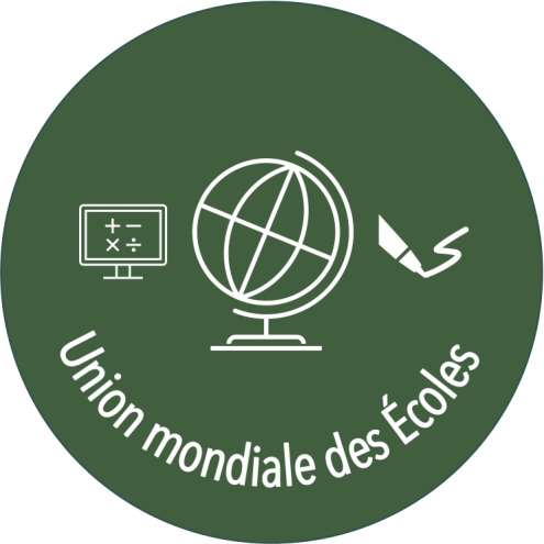 Logo de l'union mondiale des écoles (factice) Logo de l'union mondiale des écoles (factice)