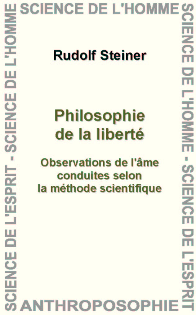 GA004 La philosophie de la liberté traduite par Georges Ducommun