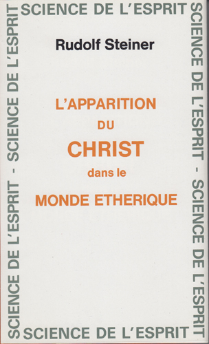 Couverture du livre : L'apparition christ dans le monde éthérique