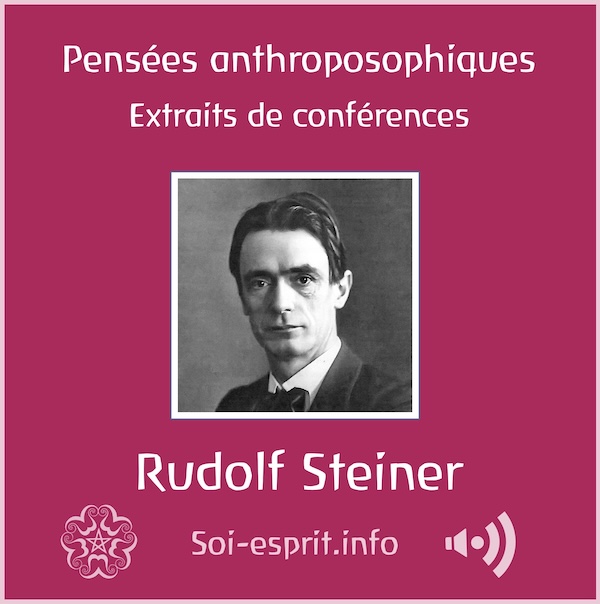 PA Pochette de l'album pensées anthroposophiques